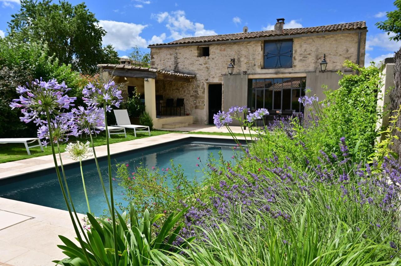 Gite De Charme "Puisneuf" Proche De Uzes Villa Flaux Kültér fotó